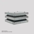 Chaminé Zinco Natural