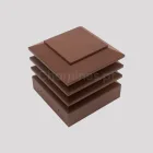 Chaminé Alumínio Texturado Corten - Chamines.pt