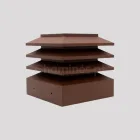 Chaminé Alumínio Texturado Corten - Chamines.pt