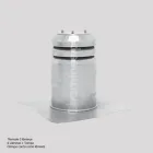 CHAMINÉ REDONDA EM ZINCO NATURAL Nº12 0.65mm — Chamines.pt Chamine Redonda em Zinco