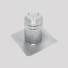 CHAMINÉ REDONDA EM ZINCO NATURAL Nº12 0.65mm — Chamines.pt Chamine Redonda em Zinco